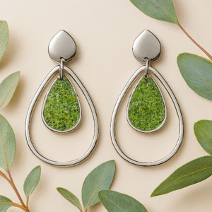 Boucles d'oreilles Pétales de lune