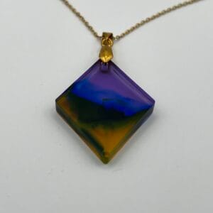 Pendentif Aurore chromatique