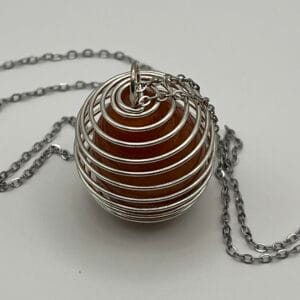 Pendentif Etreinte d'argent