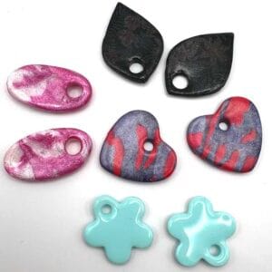 Charmes de brume lot 4 pampilles