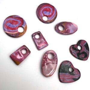 Charmes pourprés lot 4 pampilles