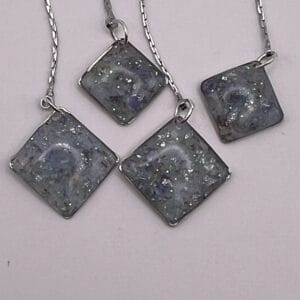 Boucles d'oreilles Carrés galactiques