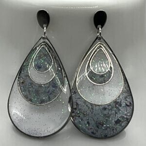 Boucles d'oreilles Galaxie cristalline