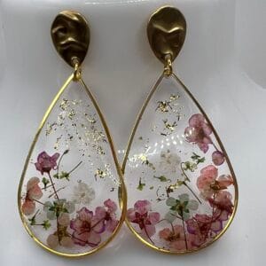 Boucles d'oreilles Jardin suspendu