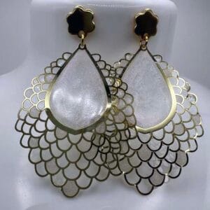 Boucles d'oreilles Pétales d'orient