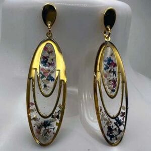 Boucles d'oreilles Pétale ardent