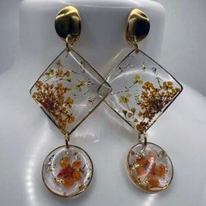 Boucles d'oreilles Fleurs du soleil