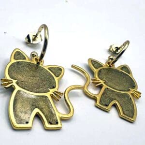 Boucles d'oreilles Cat'Chic