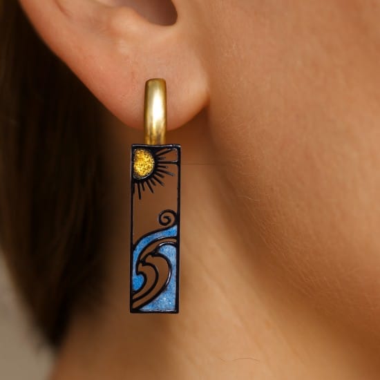 Boucles d'oreilles Aurézine