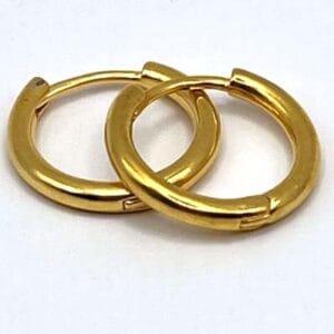 Créoles dorées Rayon d'aube