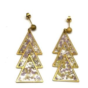 Boucles d'oreilles Souffle de flocon 2650