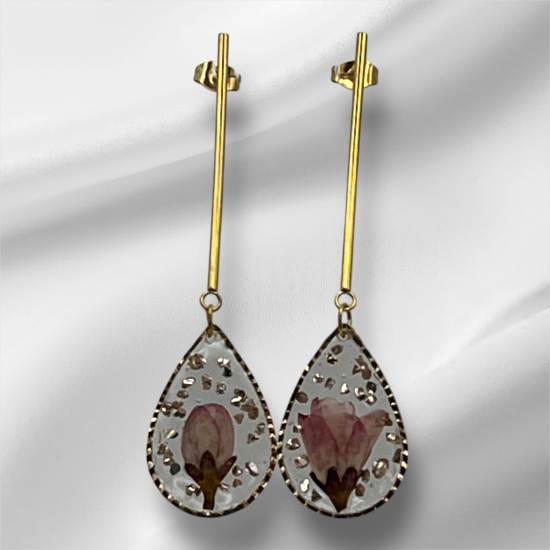 Boucles d'oreilles Florâme