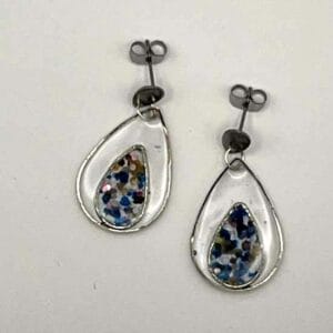 Boucles d'oreilles Aquarelle en fête