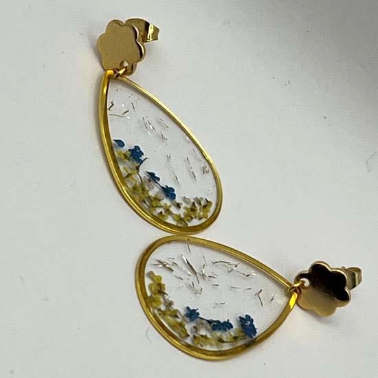 Boucles d'oreilles Auréline des près – Image 3