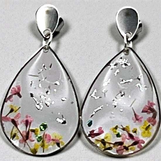 Boucles d'oreilles Chant de pétales