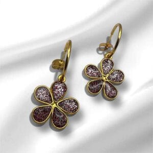 Boucles d'oreilles Elaroséa