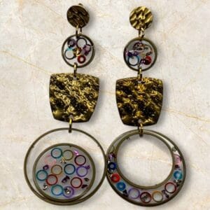 Boucles d'oreilles pendantes Kaleïra