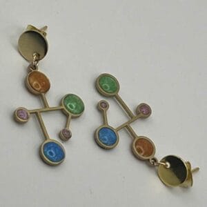 Boucles d'oreilles fantaisie Modul'Art 2