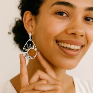 Boucles d'oreilles Soléane