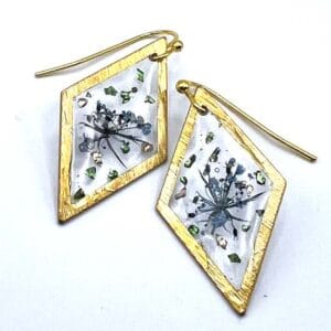 Boucles d'oreilles Eclat botanique