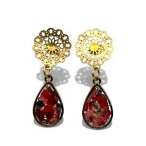 Boucles d'oreilles Eclat de passion