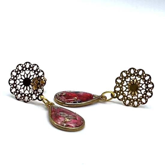 Boucles d'oreilles Eclat de passion – Image 4