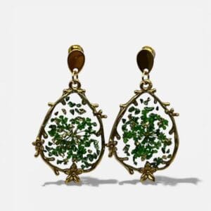 Boucles d'oreilles Floréal doré