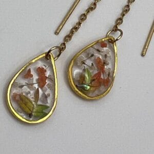 Boucles d'oreilles Larmes du jardin