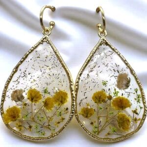 Boucles d'oreilles Cléomée