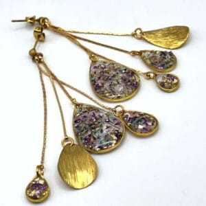 Boucles d'oreilles Gouttes féérique