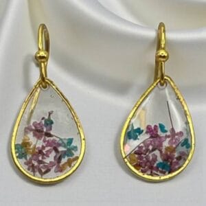 Boucles d'oreilles Rayon de fleur