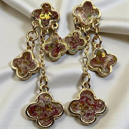 Boucles d'oreilles Rosalane