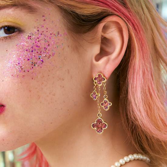 Boucles d'oreilles Rosalane – Image 2