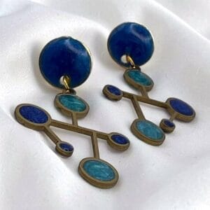 Boucles d'oreilles Aqualithis
