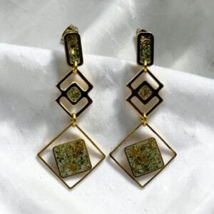 Boucles d'oreilles Floraverdane