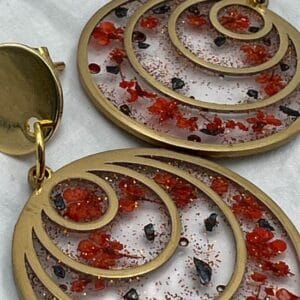 Boucles d'oreilles Florazurine