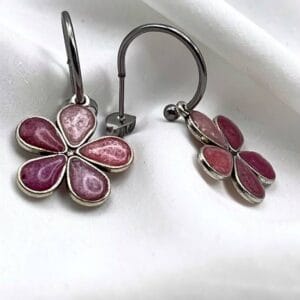 Boucles d'oreilles Pivoline