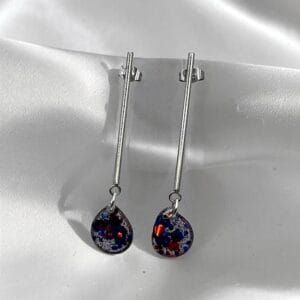 Boucles d'oreilles Pluie chromatique