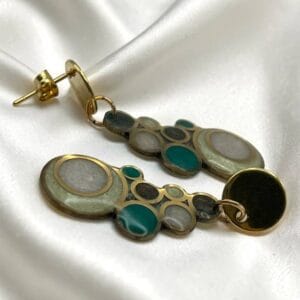 Boucles d'oreilles Printalune