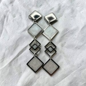 Boucles d'oreilles Eclats de Lune claire