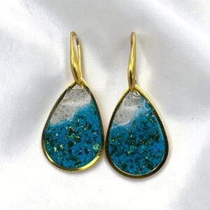 Boucles d'oreilles Gouttes de lagon