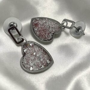 Boucles d'oreilles Douceur suspendue