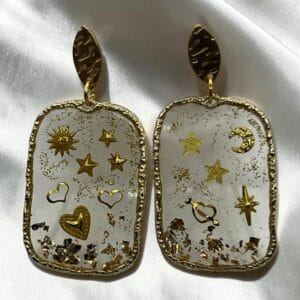 Boucles d'oreilles Ecrin astral