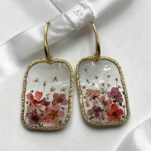 Boucles d'oreilles Mémoire de pétales