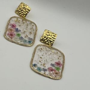 Boucles d'oreilles Orée des fleurs