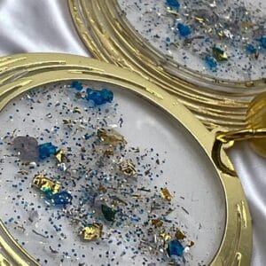 Boucles d'oreilles Rayons enlacés