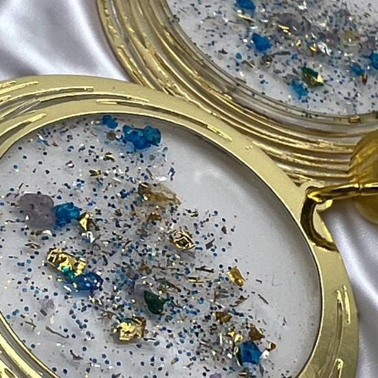 Boucles d'oreilles Rayons enlacés